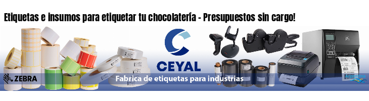 Etiquetas e insumos para etiquetar tu chocolatería - Presupuestos sin cargo!