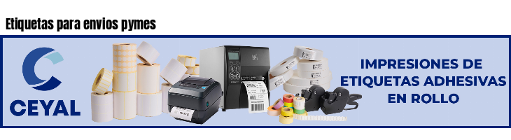 Etiquetas para envios pymes