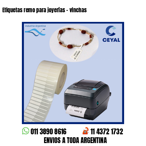 Etiquetas remo para joyerías – vinchas