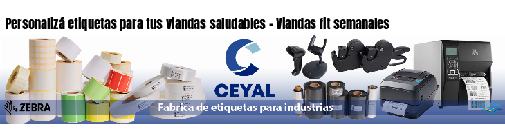 Personalizá etiquetas para tus viandas saludables - Viandas fit semanales
