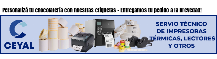 Personalizá tu chocolatería con nuestras etiquetas - Entregamos tu pedido a la brevedad!