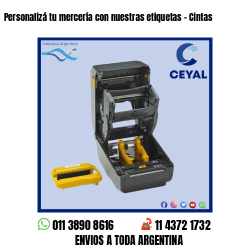 Personalizá tu mercería con nuestras etiquetas – Cintas