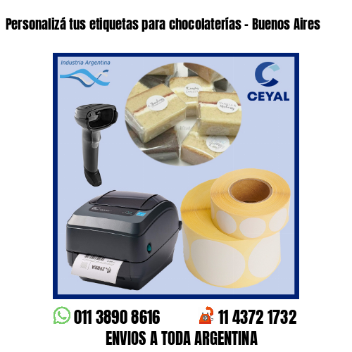 Personalizá tus etiquetas para chocolaterías – Buenos Aires