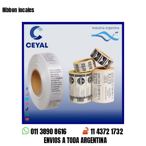 Ribbon locales