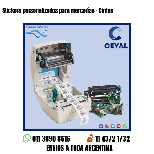 Stickers personalizados para mercerías – Cintas