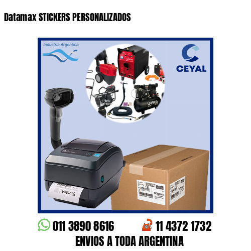 Datamax STICKERS PERSONALIZADOS