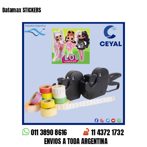 Datamax STICKERS