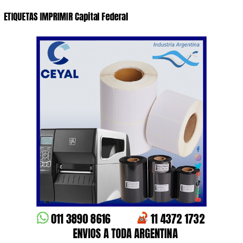 ETIQUETAS IMPRIMIR Capital Federal