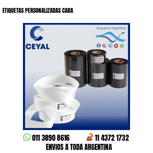 ETIQUETAS PERSONALIZADAS CABA