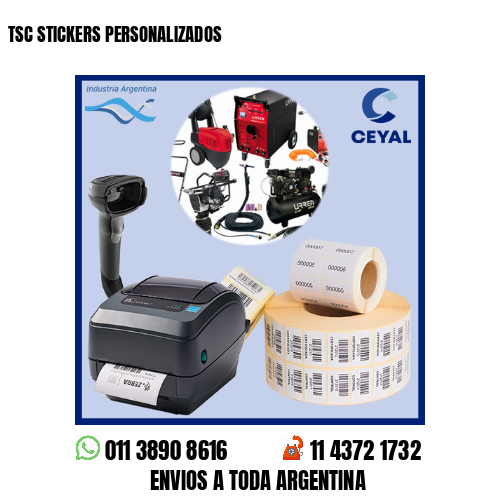 TSC STICKERS PERSONALIZADOS