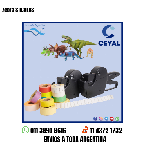 Zebra STICKERS
