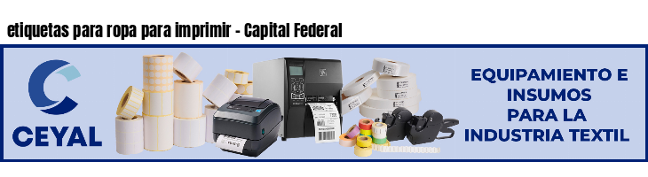 etiquetas para ropa para imprimir - Capital Federal