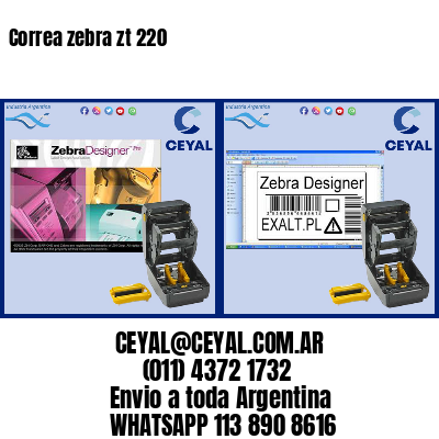 Correa zebra zt 220