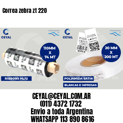 Correa zebra zt 220