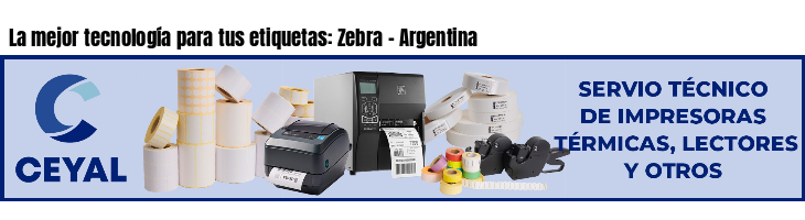 La mejor tecnología para tus etiquetas: Zebra - Argentina