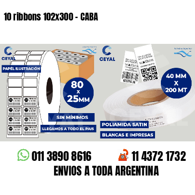 10 ribbons 102x300 - CABA