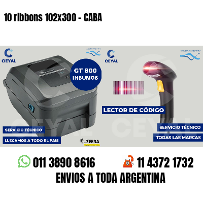 10 ribbons 102x300 - CABA