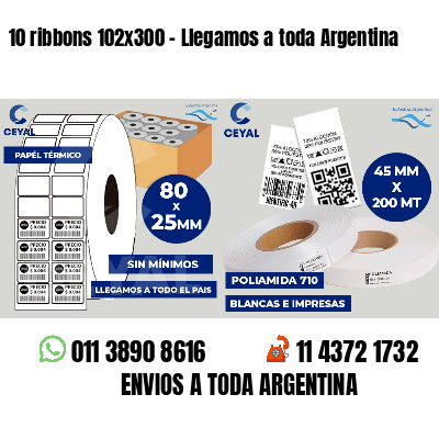10 ribbons 102x300 - Llegamos a toda Argentina