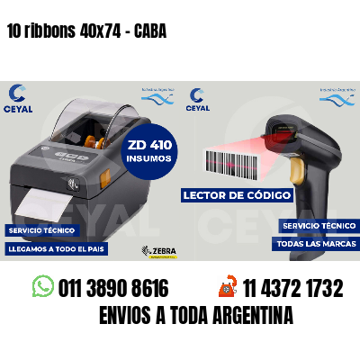 10 ribbons 40x74 - CABA