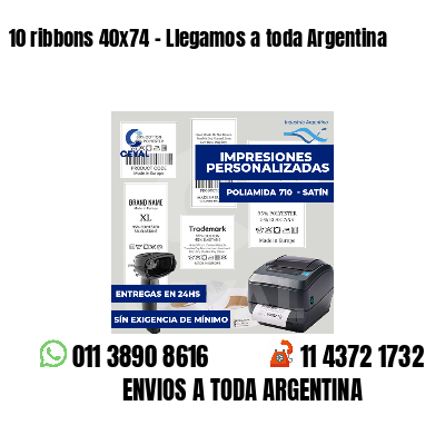10 ribbons 40x74 - Llegamos a toda Argentina