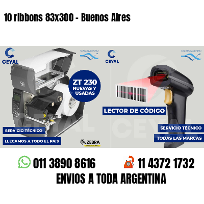 10 ribbons 83x300 - Buenos Aires