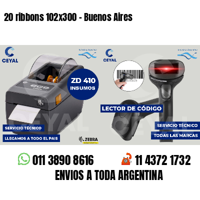 20 ribbons 102x300 - Buenos Aires