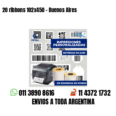 20 ribbons 102x450 - Buenos Aires