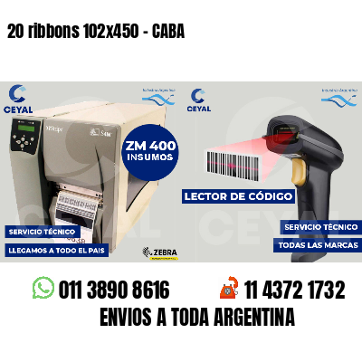 20 ribbons 102x450 - CABA