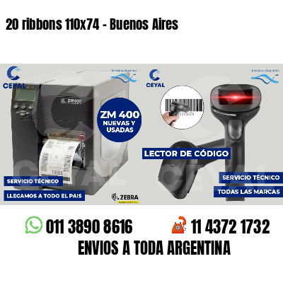 20 ribbons 110x74 - Buenos Aires