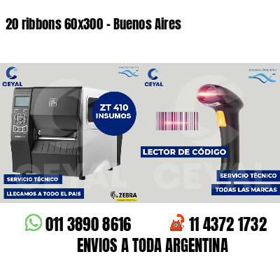 20 ribbons 60x300 - Buenos Aires