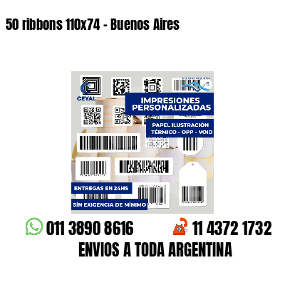 50 ribbons 110x74 - Buenos Aires