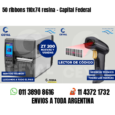 50 ribbons 110x74 resina - Capital Federal