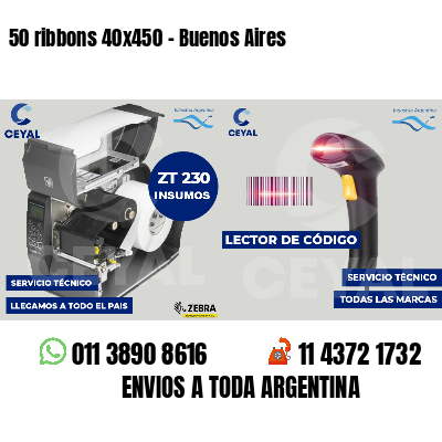 50 ribbons 40x450 - Buenos Aires