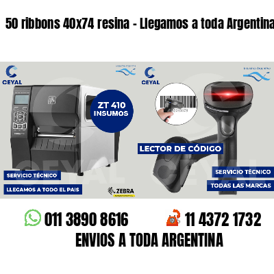 50 ribbons 40x74 resina - Llegamos a toda Argentina