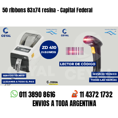50 ribbons 83x74 resina - Capital Federal