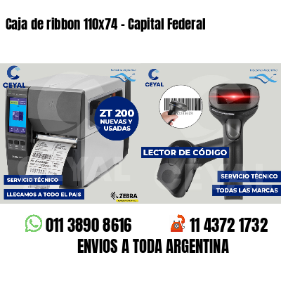 Caja de ribbon 110x74 - Capital Federal