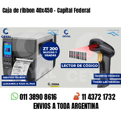 Caja de ribbon 40x450 - Capital Federal