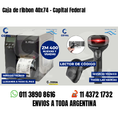 Caja de ribbon 40x74 - Capital Federal