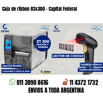 Caja de ribbon 83x300 - Capital Federal