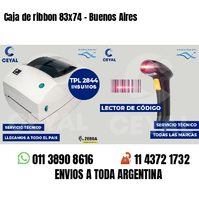 Caja de ribbon 83x74 - Buenos Aires