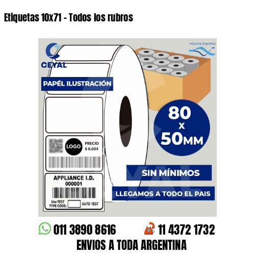Etiquetas 10×71 – Todos los rubros