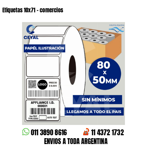 Etiquetas 10×71 – comercios