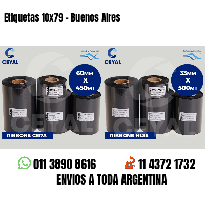 Etiquetas 10x79 - Buenos Aires