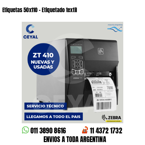 Etiquetas 50×110 – Etiquetado textil