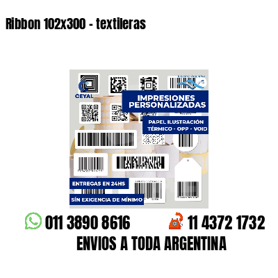 Ribbon 102x300 - textileras