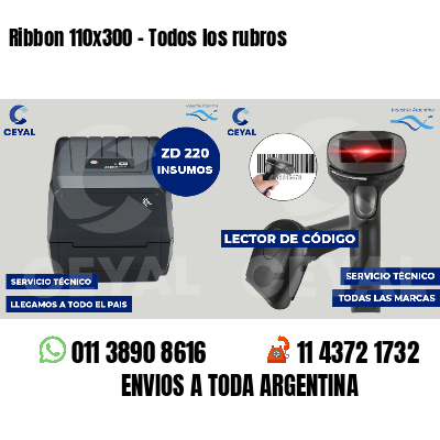 Ribbon 110x300 - Todos los rubros