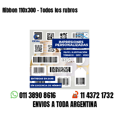 Ribbon 110x300 - Todos los rubros