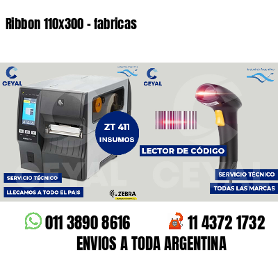 Ribbon 110x300 - fabricas