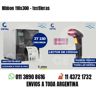 Ribbon 110x300 - textileras