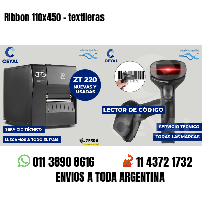 Ribbon 110x450 - textileras